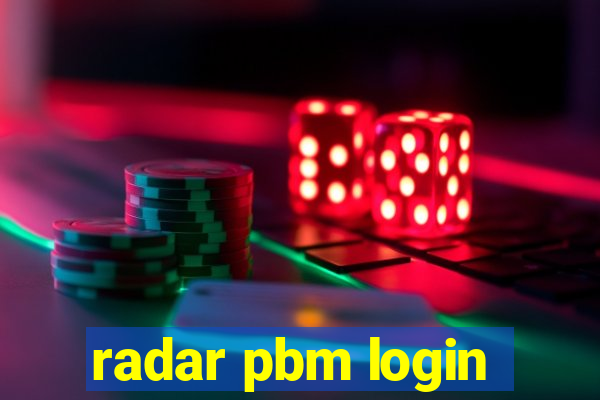 radar pbm login